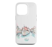 Annecy - Venezia - Gondoliere in Gondola - Color Design Coque pour iPhone 13 Pro