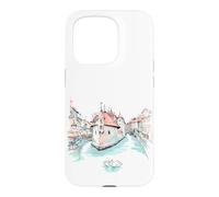 Annecy - Venezia - Gondoliere in Gondola - Color Design Coque pour iPhone 15 Pro