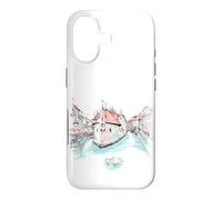 Annecy - Venezia - Gondoliere in Gondola - Color Design Coque pour iPhone 17