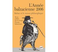 Année balzacienne 2006, n° 7 Collectif (Auteur)