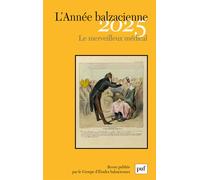 Annee balzacienne 2025, n.26 - Collectif - Puf - broché - Revue