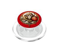 Année Chinoise du Zodiaque Singe PopSockets PopGrip pour MagSafe