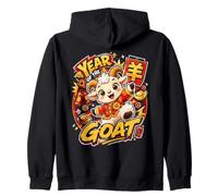 Année De La Chèvre Pièces Porte-Bonheur Conception du Nouvel Sweat à Capuche