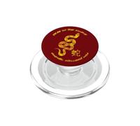 Année des Traits de Serpent Zodiaque Chinois Nouvel an Chinois PopSockets PopGrip pour MagSafe