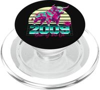 Année du bœuf 2009, Signe du Zodiaque Chinois rétro des années 80 PopSockets PopGrip pour MagSafe