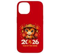 Année du Cheval 2026 Happy Chinese Lunar New Year Kids Coque pour iPhone 14