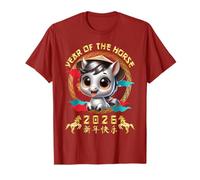 Année du Cheval 2026 Mignon Nouvel an Lunaire Chinois 2026 Enfants T-Shirt
