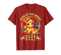 Année du Cheval 2026 Mignon Nouvel an Lunaire Chinois 2026 Enfants T-Shirt