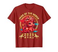Année du Cheval 2026 Mignon Nouvel an Lunaire Chinois 2026 Enfants T-Shirt