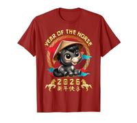 Année du Cheval 2026 Mignon Nouvel an Lunaire Chinois 2026 Enfants T-Shirt