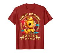 Année du Cheval 2026 Mignon Nouvel an Lunaire Chinois 2026 Enfants T-Shirt