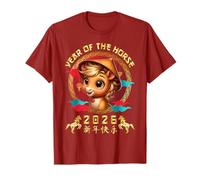 Année du Cheval 2026 Mignon Nouvel an Lunaire Chinois 2026 Enfants T-Shirt
