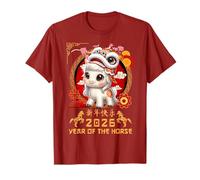 Année du Cheval 2026 Nouvel an Lunaire Chinois 2026 garçons Enfants T-Shirt