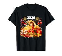 Année du Cheval 2026 Nouvel an Lunaire Chinois Hommes Femmes Enfants T-Shirt
