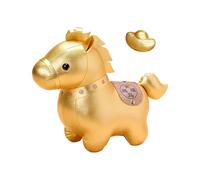 Année Du Cheval 2026 Peluche,Ornement De Sac À Main En Peluche | Mascotte Cheval Pendentif pour Sac | pour Chambre Salon Bureau Voiture Adolescents Adultes Sacs à Dos Étudiants Collectionneurs Passion