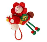 Année Du Cheval 2026 Pendentif Porte bonheur - Décoration Porte bonheur Nouvel An Chinois 2026 | Pendentif Animal Doux En Peluche - pour Sac À Dos Adultes Famille Voyage En Plein Air