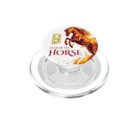 Année du Cheval Art Zodiaque Chinois Patrimoine Asi PopSockets PopGrip pour MagSafe