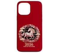 Année du Cheval de feu 2026 Nouvel an Chinois Festif Coque pour iPhone 13 Pro Max