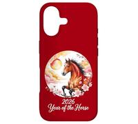 Année du Cheval de feu 2026 Nouvel an Chinois Festif Coque pour iPhone 17
