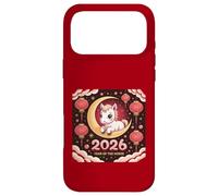 Année du Cheval de feu 2026 Nouvel an Chinois Festif Coque pour iPhone 17 Pro Max