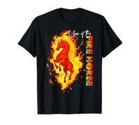 Année du Cheval de feu Happy Chinese Lunar New Year 2026 T-Shirt