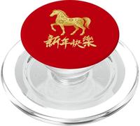 Année du Cheval Zodiac Lunaire Nouvel an Cheval 2026 PopSockets PopGrip pour MagSafe