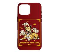 Année du Chien Zodiaque Chinois Nouvel an Horoscope Coque pour iPhone 16 Pro Max