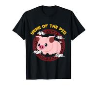 Année du Cochon Mignon Kawaii Nouvel an Chinois Zodiaque Chinois T-Shirt