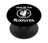 Année du Coq Chinois Calandre Zodiaque Astrologie PopSockets PopGrip Adhésif