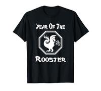 Année du Coq Chinois Calandre Zodiaque Astrologie T-Shirt
