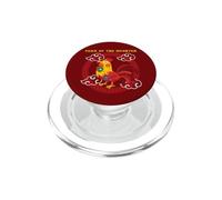 Année du Coq Mignon Kawaii Nouvel an Chinois Zodiaque Chinois PopSockets PopGrip pour MagSafe
