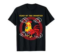 Année du Coq Mignon Kawaii Nouvel an Chinois Zodiaque Chinois T-Shirt