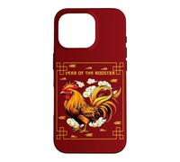Année du Coq Zodiaque Chinois Nouvel an Horoscope Chinois Coque pour iPhone 16 Pro