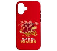 Année du Dragon 2024 Nouvel an Lunaire Nouvel an Chinois 2024 Coque pour iPhone 16