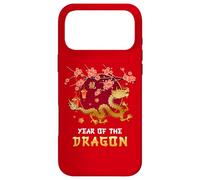 Année du Dragon 2024 Nouvel an Lunaire Nouvel an Chinois 2024 Coque pour iPhone 17 Pro Max