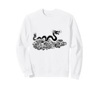 Année du Dragon Zodiaque Chinois Nuages Sweatshirt