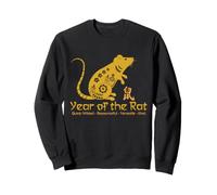 Année du Rat Les Traits du Zodiaque Chinois Nouvel an Chinois Sweatshirt