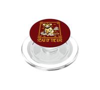 Année du Rat Zodiaque Chinois Horoscope du Nouvel an Chinois PopSockets PopGrip pour MagSafe