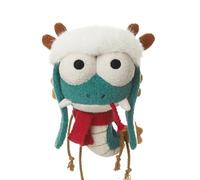 Année du Serpent 2025 Peluche, Année du Serpent farci | Pendentif pour Sac avec Animaux - Pendentif Serpent Mascotte Chinoise, Pendentif pour Sac en Peluche Animal, en Peluche, Un,