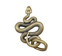 Année du Serpent 2025 - Porte-clés Serpent, Pendentif Nouvel An 2025 | Porte-clés avec caractères chinois, Pendentif de voiture en laiton, Sac à main, Clé de voiture, Sac à dos, Cadeau, Attribut