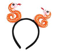 Année du serpent Bandeau - Nouveauté Bandeau serpent à double bourrage | Bandeau de cheveux serpent double bourré Filles Femmes Créatif Tête d'animal Accessoire de fête de vacances Mignon et unique
