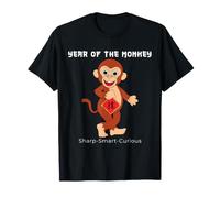 Année du Singe Mignon Zodiaque Chinois Nouvel an Chinois T-Shirt