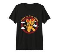 Année du Tigre Mignon Kawaii Chinois Nouvel an Chinois Zodiaque T-Shirt Haut de Gamme
