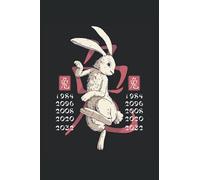 ANNÉE DU ZODIAQUE CHINOIS LAPIN: Carnet ligné Collège 6x9