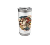 Année lunaire du rat du zodiaque chinois Gobelet isotherme en acier inoxydable double paroi
