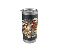Année lunaire du rat du zodiaque chinois Gobelet isotherme en acier inoxydable double paroi