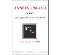 Années 1781-1801 : Kant, Critique de la raison pure