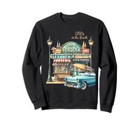 Années 1950 A Day at The Beach Sweatshirt
