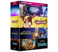 Années 1980-4 Films Collection : Les Goonies + Gremlins + Beetlejuice + Ready Player One