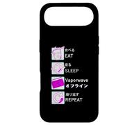 Années 1990 Party DJ Disco Eat Sleep Repeat Vaporwave Coque pour iPhone Air